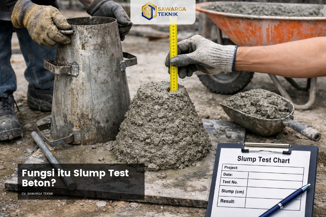 5 Fungsi Slump Test pada Beton Segar