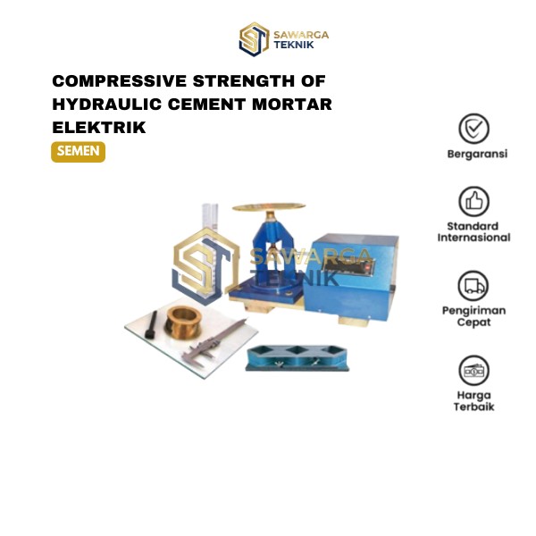 Jual Compressive Strength Of Hydraulic Cement Mortar Electric Standar ASTM C-109