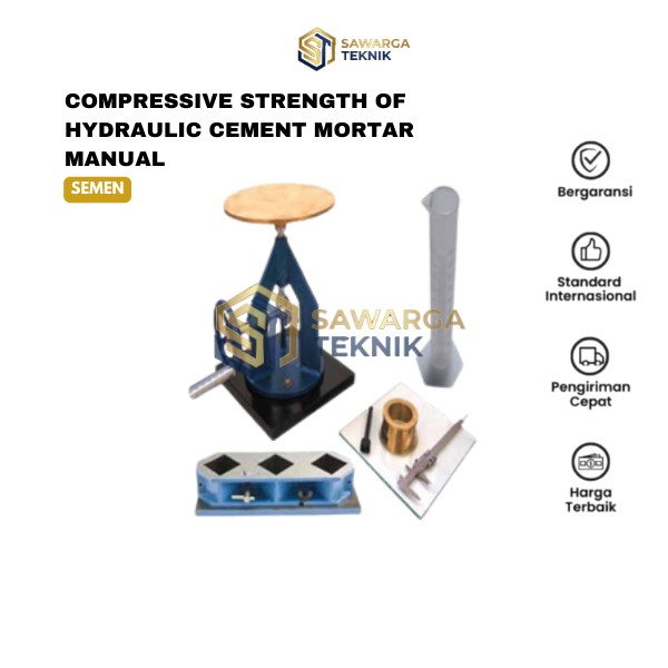 Jual Compressive Strength Of Hydraulic Cement Mortar Manual Standar ASTM C-109