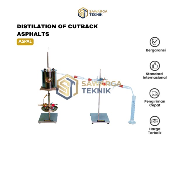 Jual Distillation of Cutback Asphalts Standar ASTM D-402