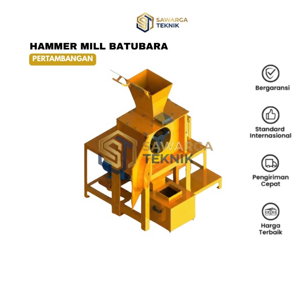 Jual Hammer Mill Batubara 