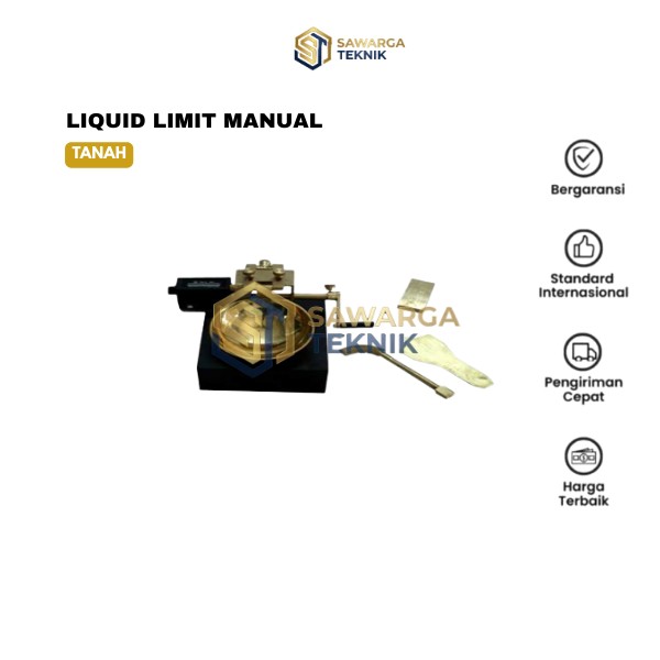 Jual Liquid Limit Manual Standar ASTM D-4318