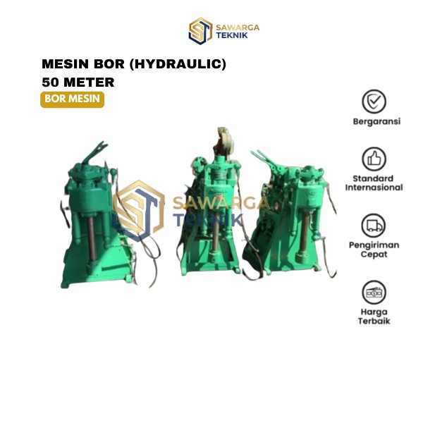 Mesin Bor (Hydraulic) 50 Meter