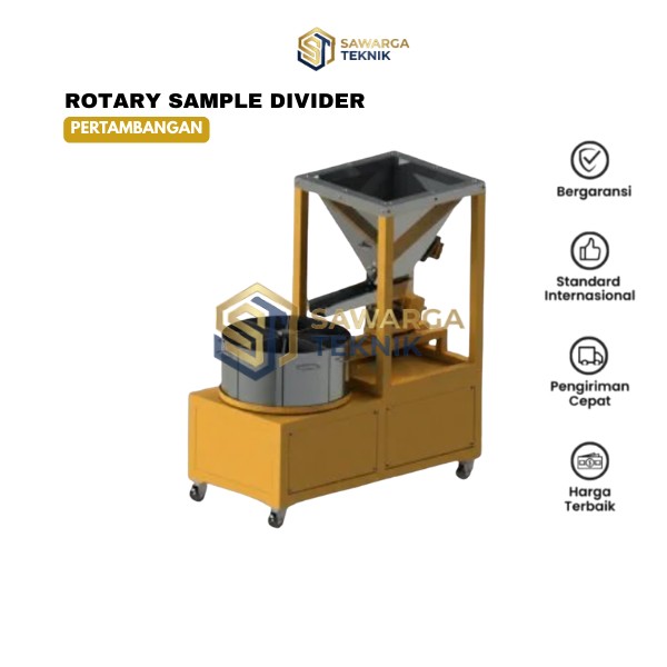 Jual Rotary Sample Divider 