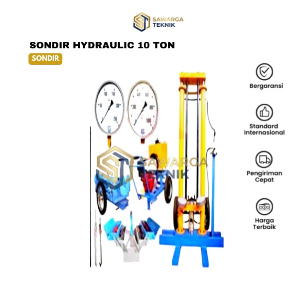 Jual Sondir Hydraulic 10 Ton 
