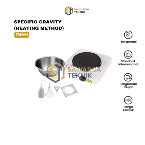 Jual Specific Gravity (Heating Method) Standar ASTM D-854