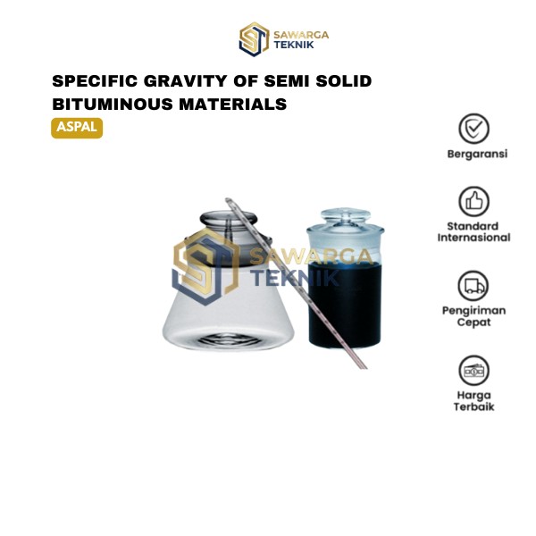 Jual Specific Gravity of Semi Solid Bituminous Materials Standar ASTM D-70