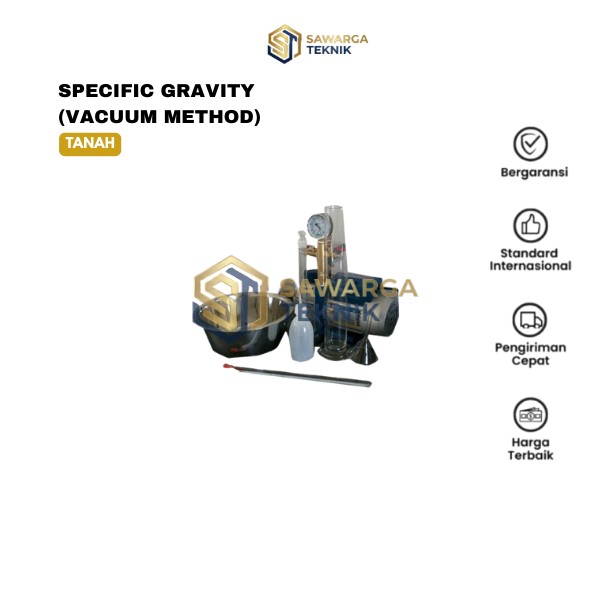 Jual Specific Gravity (Vacuum Method) Standar ASTM D-854